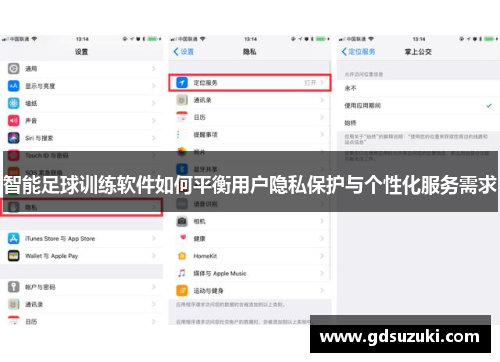 智能足球训练软件如何平衡用户隐私保护与个性化服务需求
